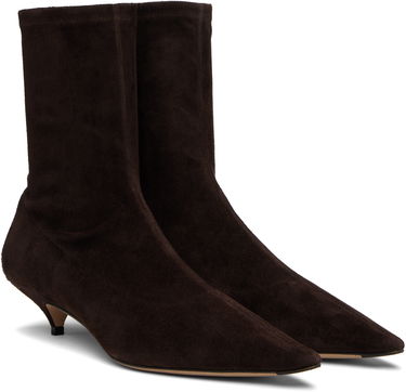 Sneakers og sko The Row Black Liisa Boots Sort | F1545-S11, 3