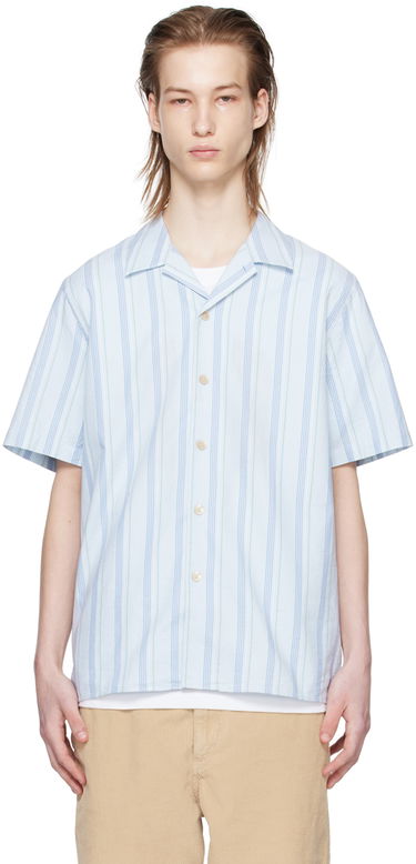 Skjorte Paul Smith PS Paul Smith Stripe Vacation Shirt Blå | M2R-695U-M21996-41, 0