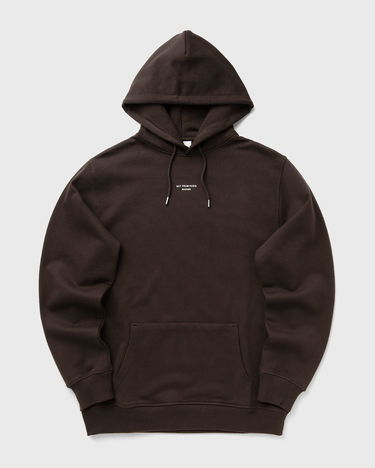 Sweatshirt Drôle de Monsieur Classic Slogan Hoodie Brun | I-HO161-CO127-DBN, 0
