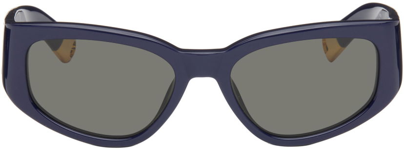 Solbriller Jacquemus 'Les Lunettes Gala' Sunglasses Mørkeblå | JAC5C4SUN