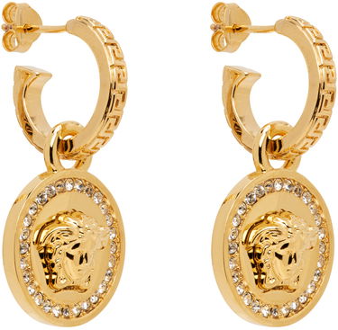 Øreringe Versace Medusa Earrings Beige | DG2D748_DJMX, 1