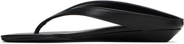 Kjole Loulou de Saison Loulou de Saison Coda Nappa Leather Wedge Sandals Sort | CODA, 2