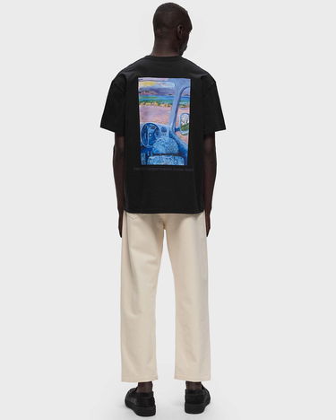 T-shirt JW Anderson ANCHOR EMBROIDERY BACK PRINT T-SHIRT Sort | JT0241-PG1387-999, 1