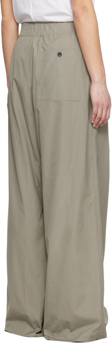 Bukser Dries Van Noten Dries Van Noten Wide Pleated Trousers Grå | 251-010909-1374, 2