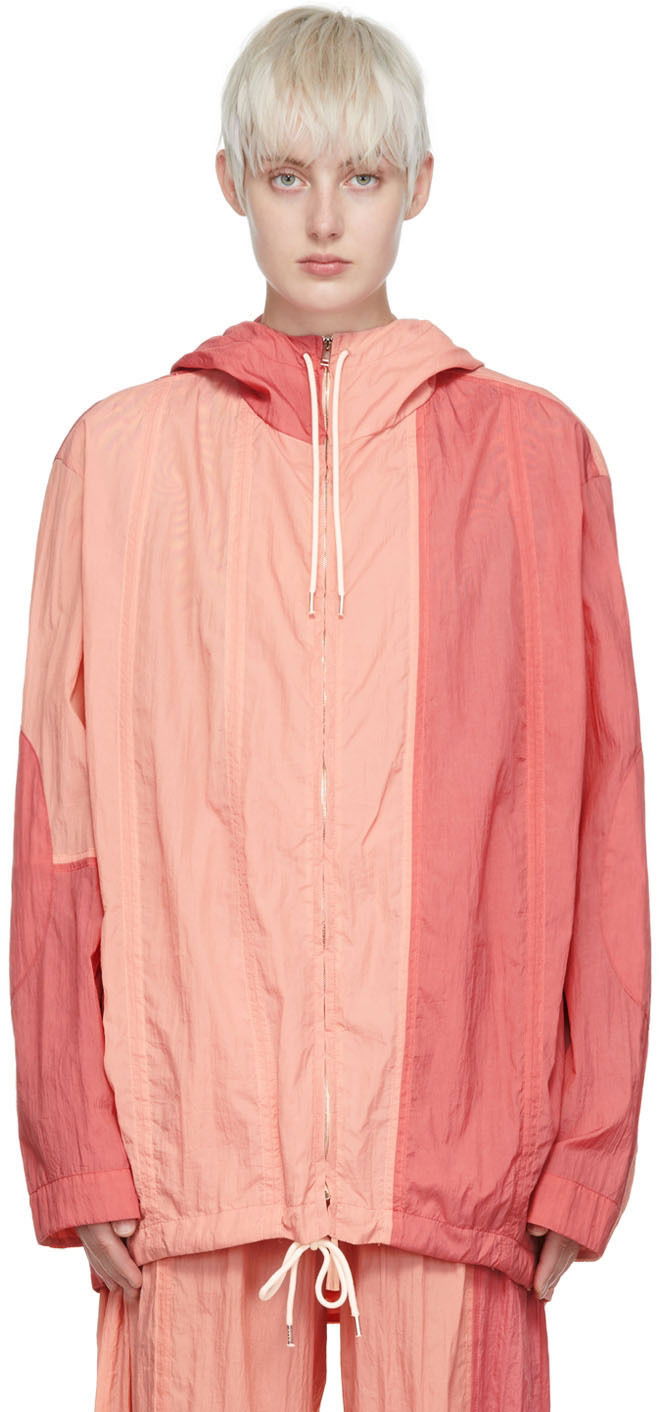 Vindjakke Stella McCartney Stella McCartney Nylon Jacket Lyserød | 6044403STA90, 0