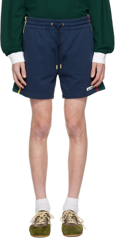 Shorts Casablanca Colourblock Shorts Mørkeblå | MPS25-JTR-240-01, 0