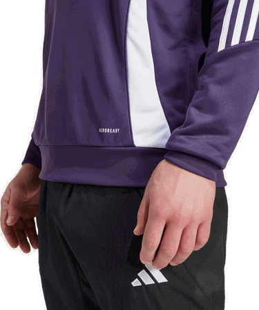 Sweatshirt adidas Originals Manchester United Training Hoodie Lilla | jp3242, 4