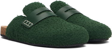 Sneakers og sko JW Anderson JW Anderson Felt Loafers Grøn | LF0029-FA0468, 3