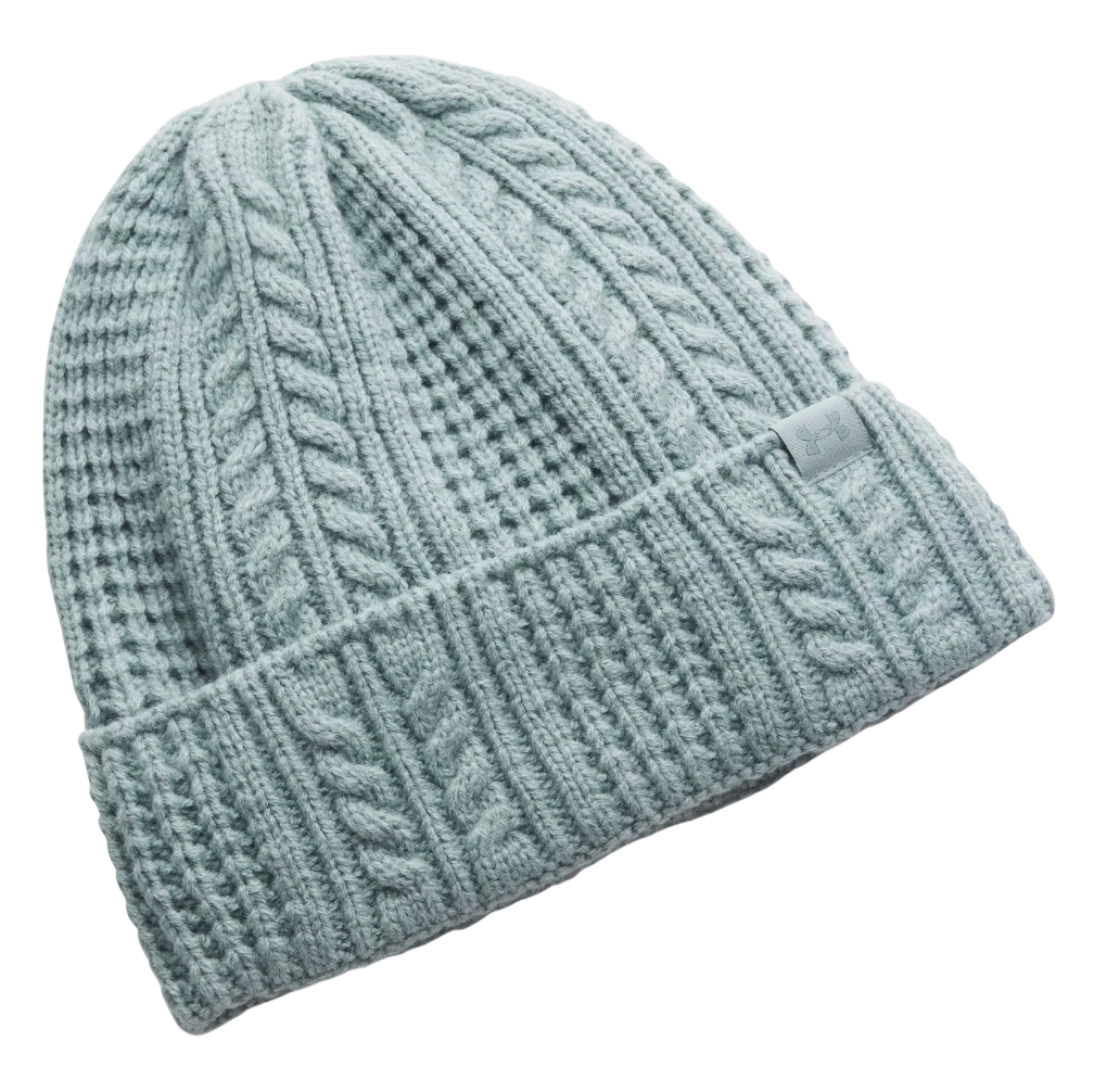 Beanie Under Armour Halftime Cable Knit Beanie Blå | 1386639-323, 1
