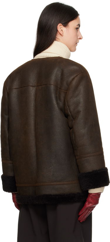 Jakke Max Mara Weekend Max Mara Shearling Jacket Brun | 2425416013600, 2