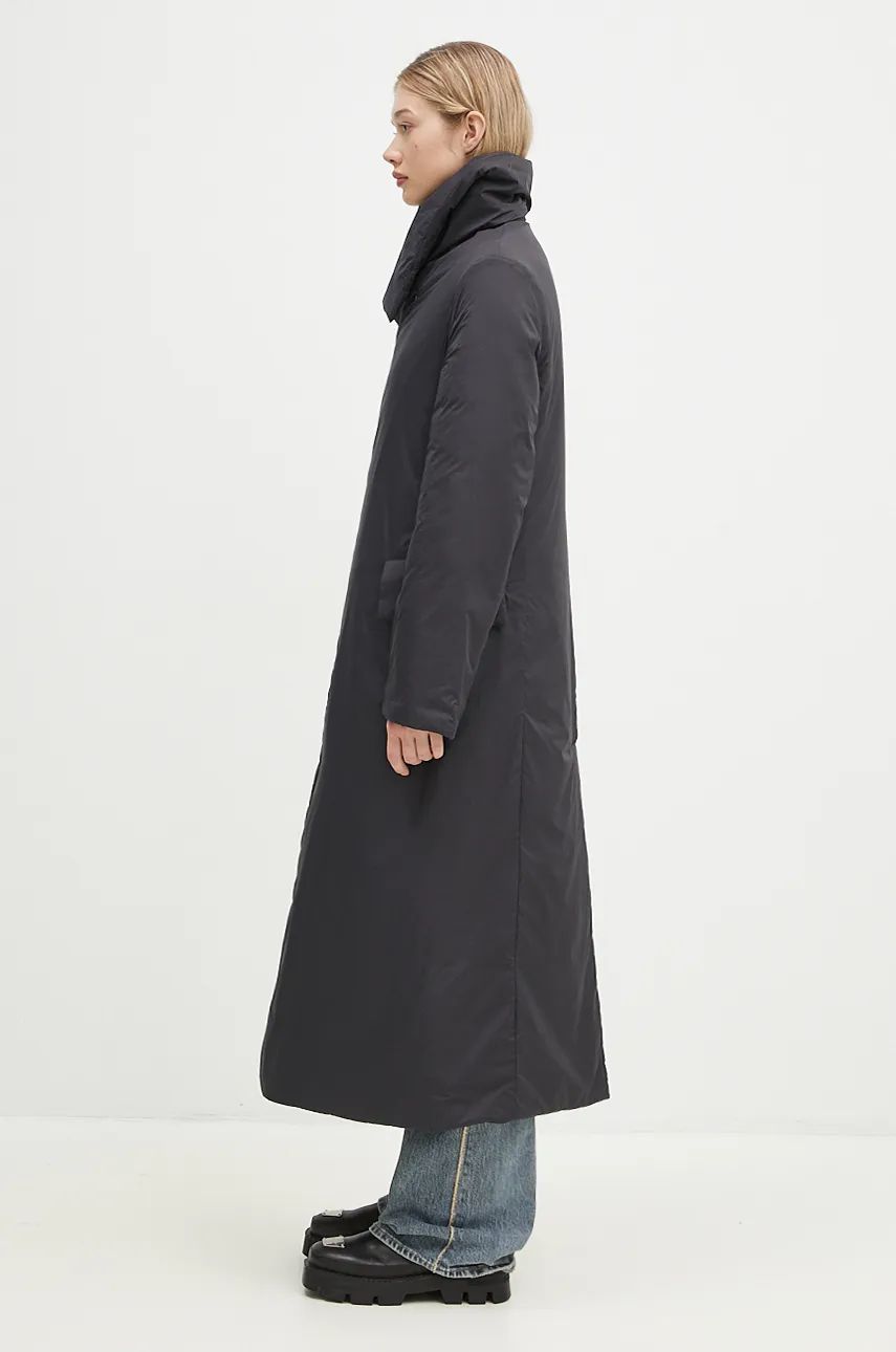 Frakker Y-3 Padded Coat Long Black Sort | IW7487, 1