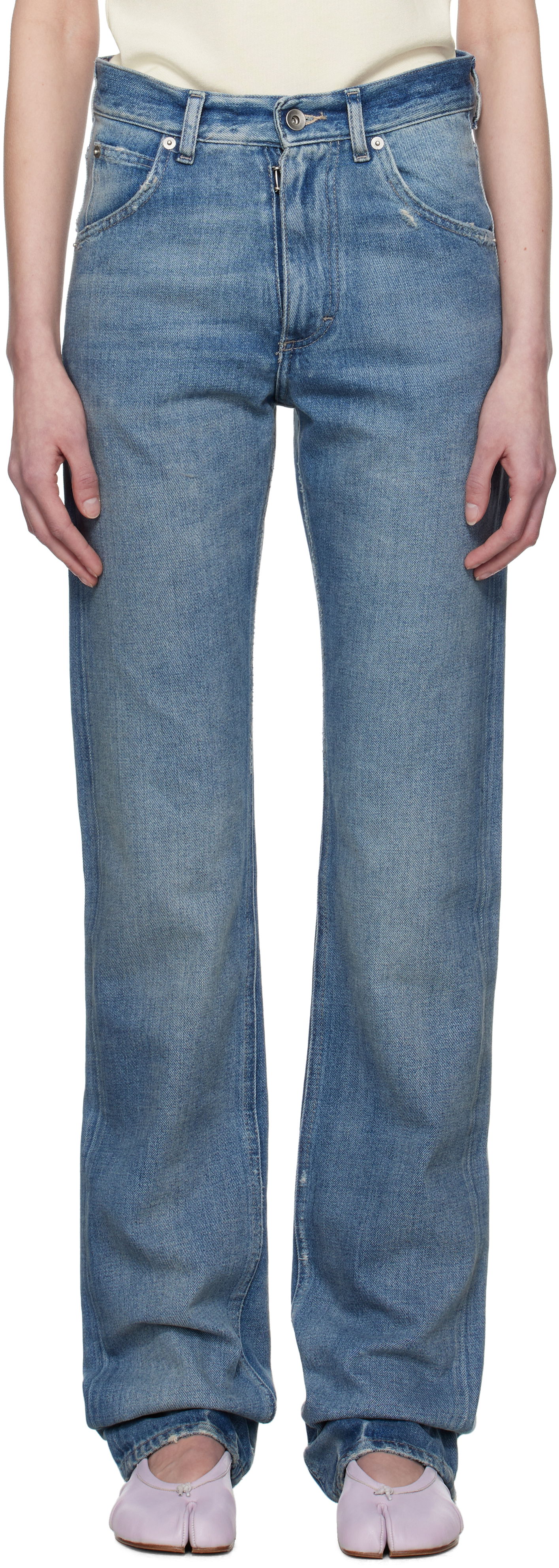 Jeans Maison Margiela Maison Margiela 5 Pockets Jeans Blå | S51LA0177 S30383, 0