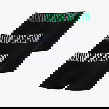 Boksere CALVIN KLEIN Intense Power Microfiber Stretch Low Rise Trunk 3-Pack Black Sort | 000NB3611A VPA, 0