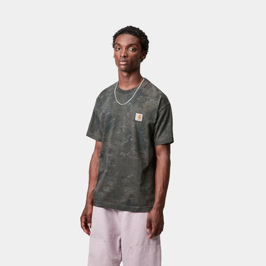 T-shirt Carhartt WIP Carhartt WIP Camo Combi Short Sleeve T-Shirt Grøn | I035859_9, 0