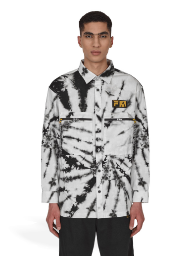 Skjorte Aries FILA x Tie Dye Longsleeve Shirt Hvid | FIAR40000 WHT