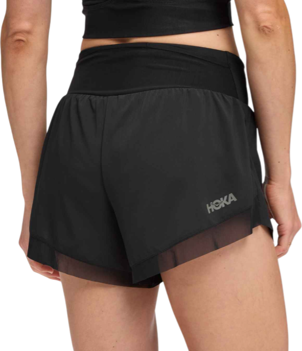 Shorts Hoka One One Hoka Glide 4" Shorts Sort | 1176974-blk, 1