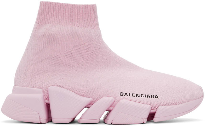 Sneakers og sko Balenciaga Speed 2.0 Sneakers "Pink" Lyserød | 617196 W2DB1 5601, 0
