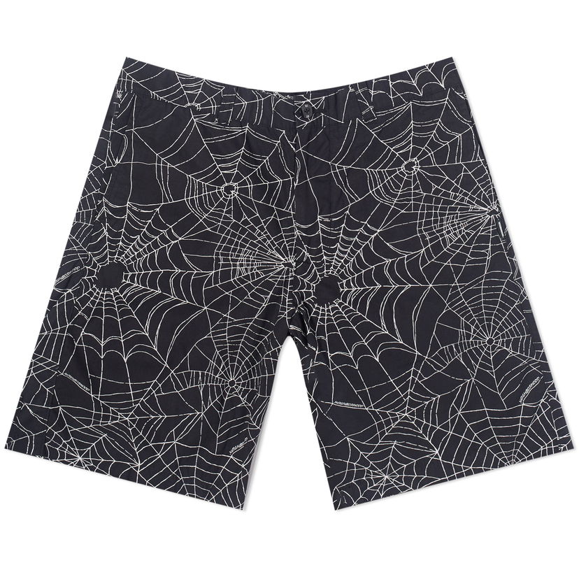 Shorts Neighborhood Neighborhood Spiderweb Shorts Sort | 231UTNH-PTM02-BLK