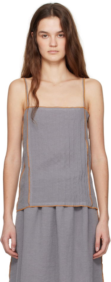 Tanktop Baserange Baserange Shok Tank Top Grå | TOSKS-LC-SP25, 0