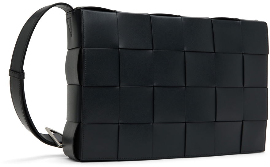 Skuldertaske Bottega Veneta Bottega Veneta Maxi Cassette Shoulder Bag Sort | 778320VB1K0, 1