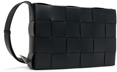 Skuldertaske Bottega Veneta Bottega Veneta Maxi Cassette Shoulder Bag Sort | 778320VB1K0, 1