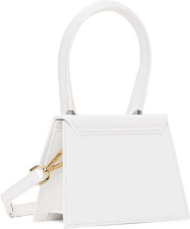 Skuldertaske Jacquemus 'Le Chiquito Moyen' Bag Hvid | 21H213BA002-3000, 2