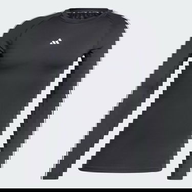 T-shirt adidas Performance Techfit Compression Training 3-Stripes Long Sleeve Sort | IN5586, 3
