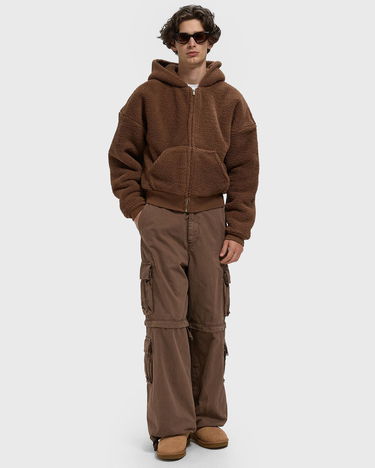 Cargo bukser ERL Zip-Off Cargo Pants Woven Brun | ERL11P006-1, 2