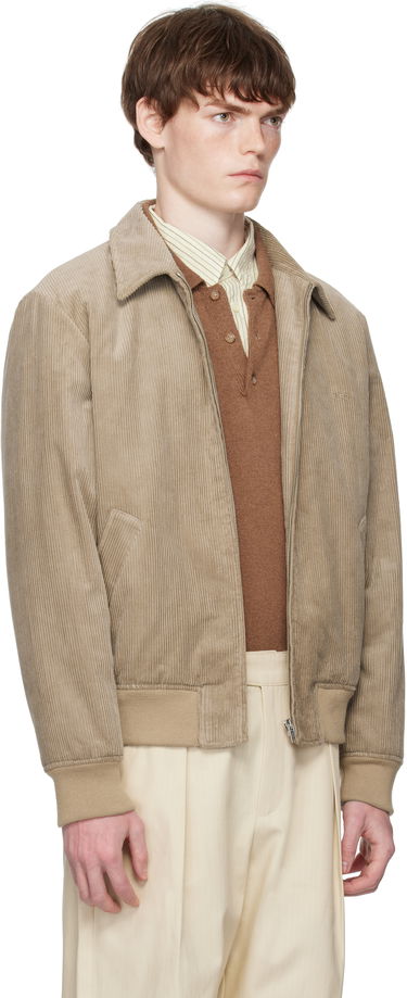 Jakke A.P.C. A.P.C. Giles Corduroy Jacket Beige | COHBB-M32019, 4