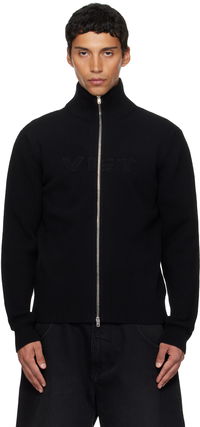 VETEMENTS 'VET' Zip-Up Sweater