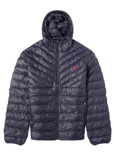 Puffer jakke Polo by Ralph Lauren Polo Ralph Lauren Terra Chevron Insulated Hooded Collection Sort | 710920283001