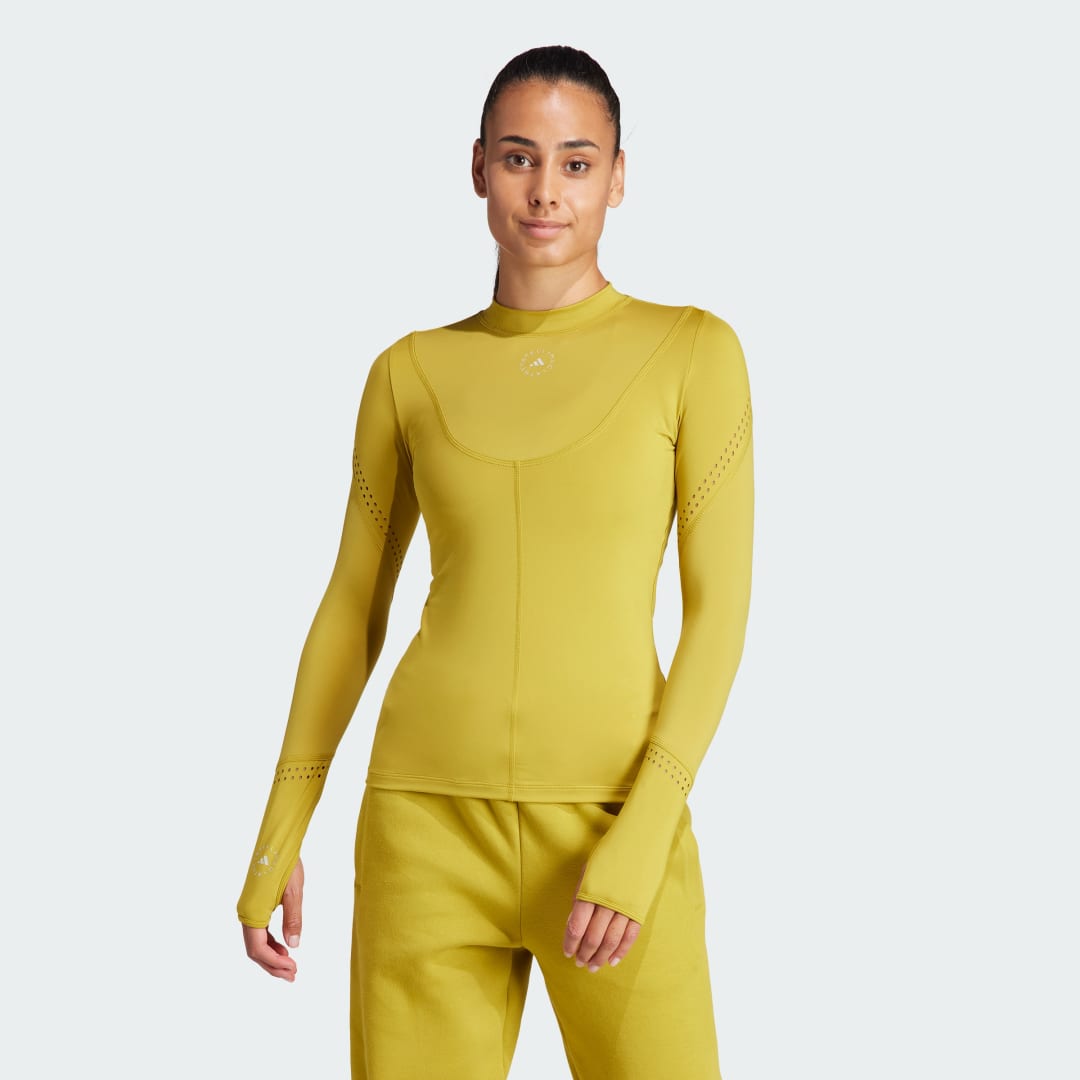 Sweatshirt adidas Performance Stella McCartney x TruePurpose Training Long Sleeve Top Gul | IT8239, 1