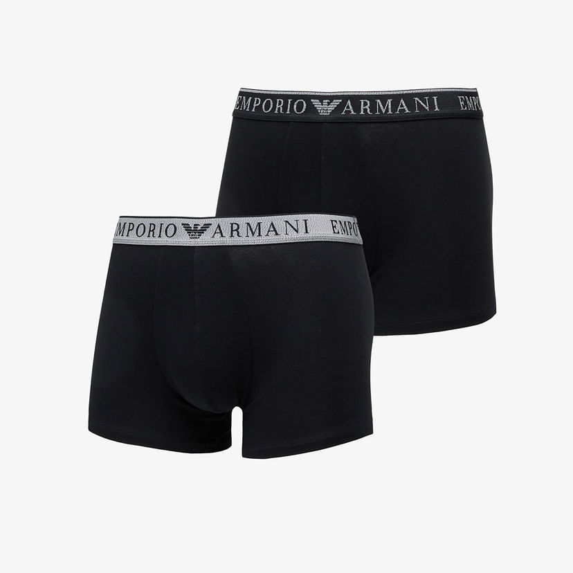 Boksere Emporio Armani Emporio Armani Two-Pack Trunks undefined | EM000252AF10776MC005