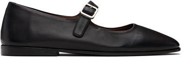 Sneakers og sko Marsèll Marsell Scivolo Leather Ballerina Flats Sort | MW8376 P010, 0