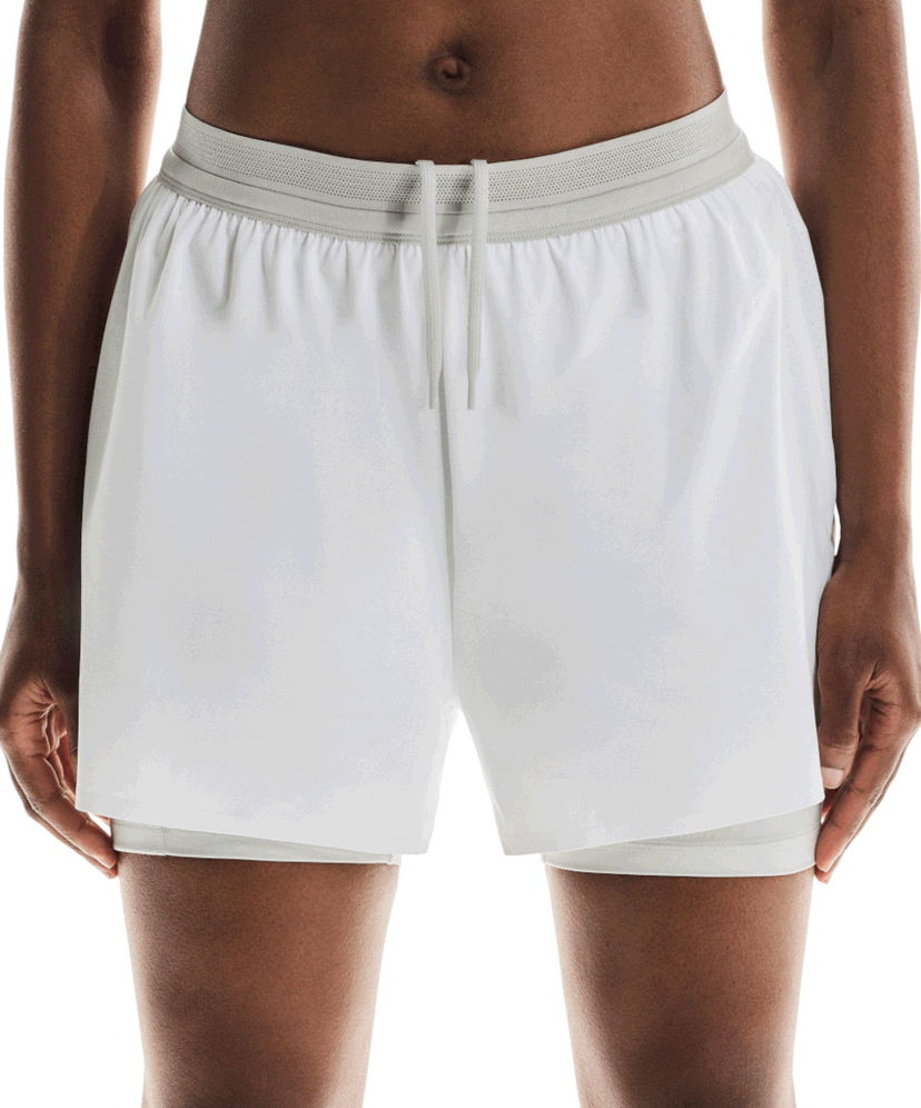 Shorts On Running On Running Performance 2-in-1 3" Shorts Hvid | 1wf10120813