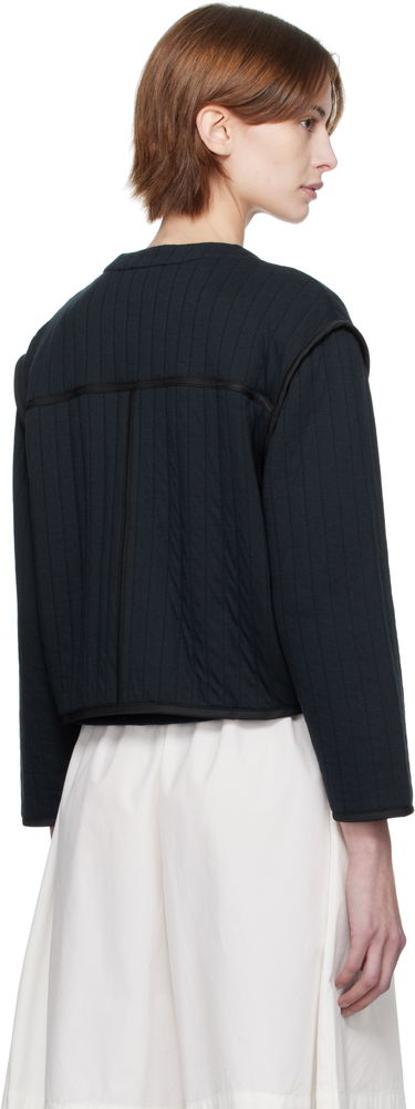 Sweater A.P.C. A.P.C. Garance Cropped Quilted Jacket Sort | COHGW-F32010, 2