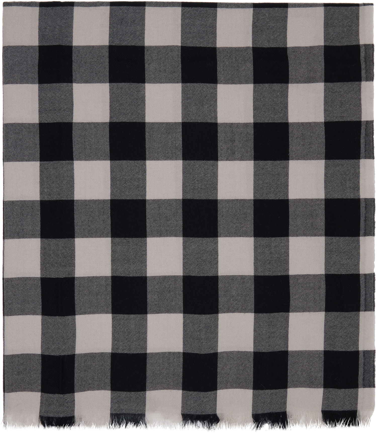 Tørklæde Rick Owens Rick Owens Jumbo Plaid Scarf Flerfarvet | RU02E1463 SCARJP, 0