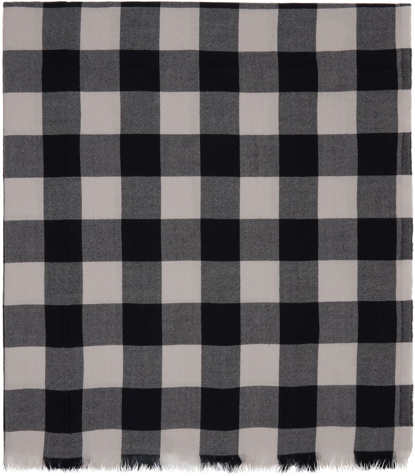 Tørklæde Rick Owens Rick Owens Jumbo Plaid Scarf Flerfarvet | RU02E1463 SCARJP