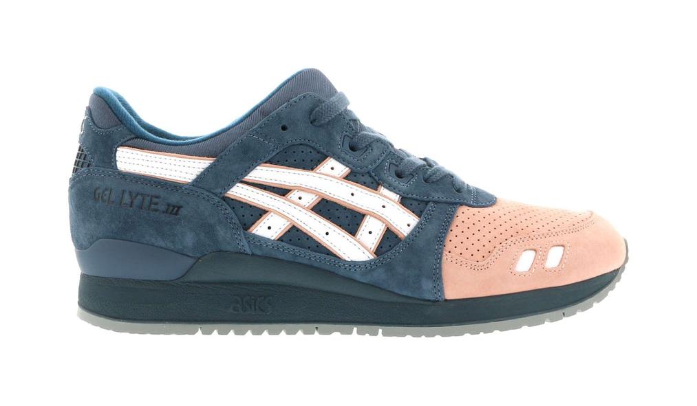 Sneakers og sko Asics Gel-Lyte III Ronnie Fieg Salmon Toe 2.0 (Special Box) Mørkeblå | H6B4K-5001, 0