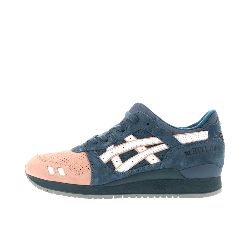 Sneakers og sko Asics Gel-Lyte III Ronnie Fieg Salmon Toe 2.0 (Special Box) Mørkeblå | H6B4K-5001
