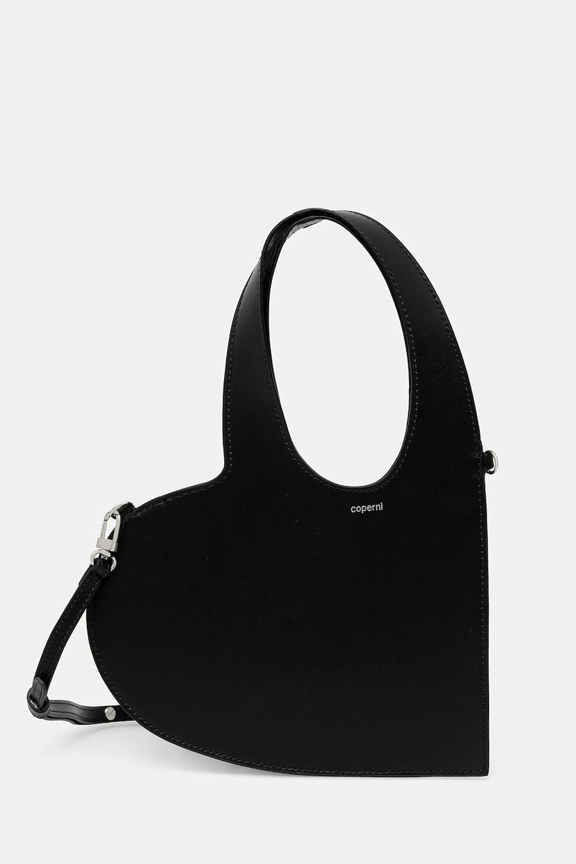 Håndtaske Coperni Coperni Mini Heart Tote Bag Sort | COPBA93F6062