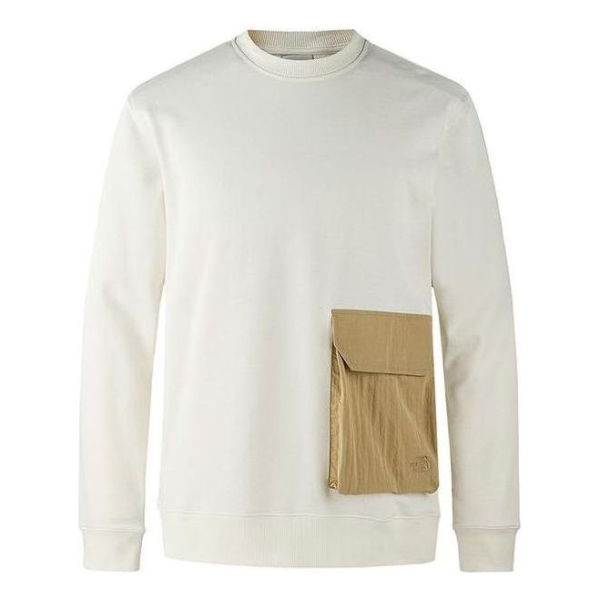 Sweater The North Face Hybrid Pocket Crew Sweatshirt Hvid | NF0A87UT-QLI