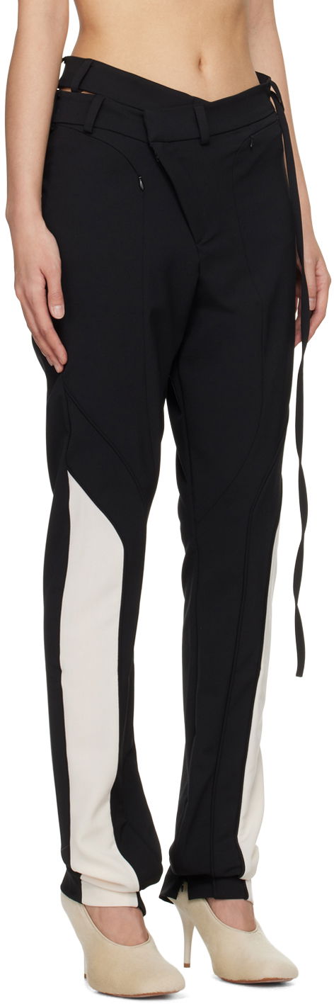Bukser Ottolinger Ottolinger Asymmetric Trousers Sort | 2303501, 1