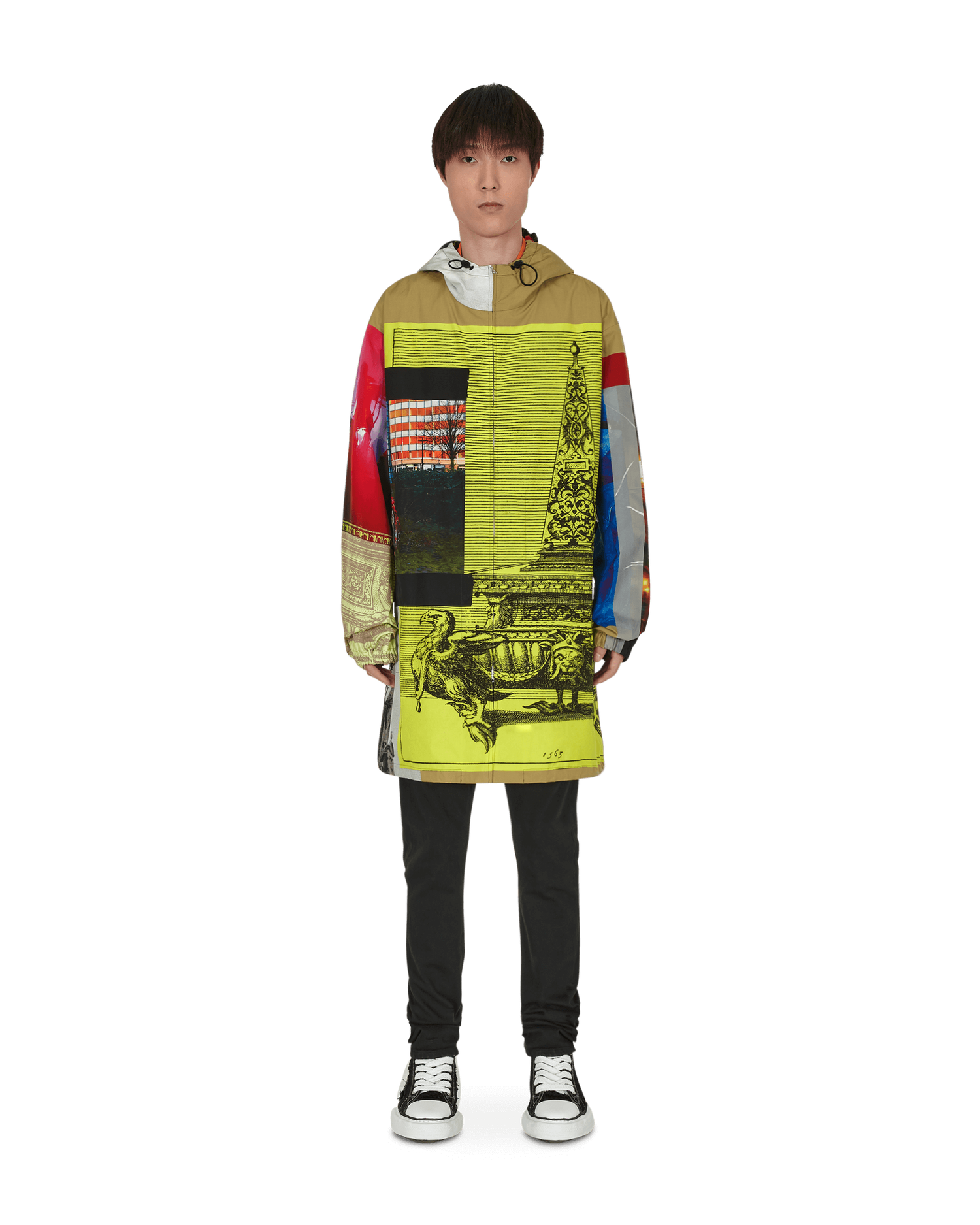 Parka Dries Van Noten Varni Parka Jacket Flerfarvet | 020513-4008 980, 0