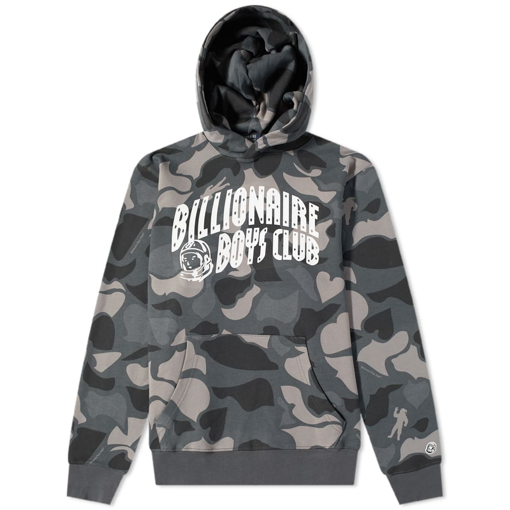 Sweatshirt BILLIONAIRE BOYS CLUB Camo Popover Hoody Flerfarvet | B22426-BLK, 0