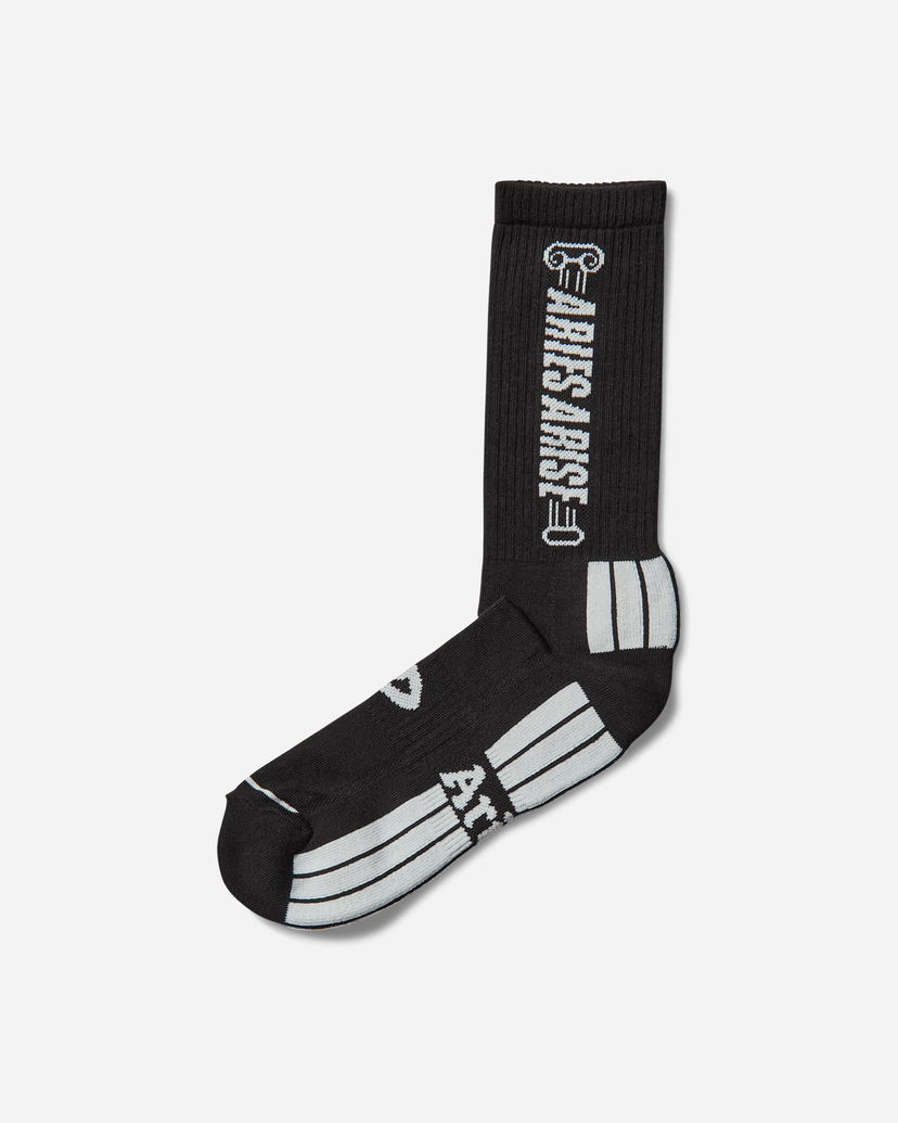 Sokker Aries Column Socks Sort | AR0004004 Black