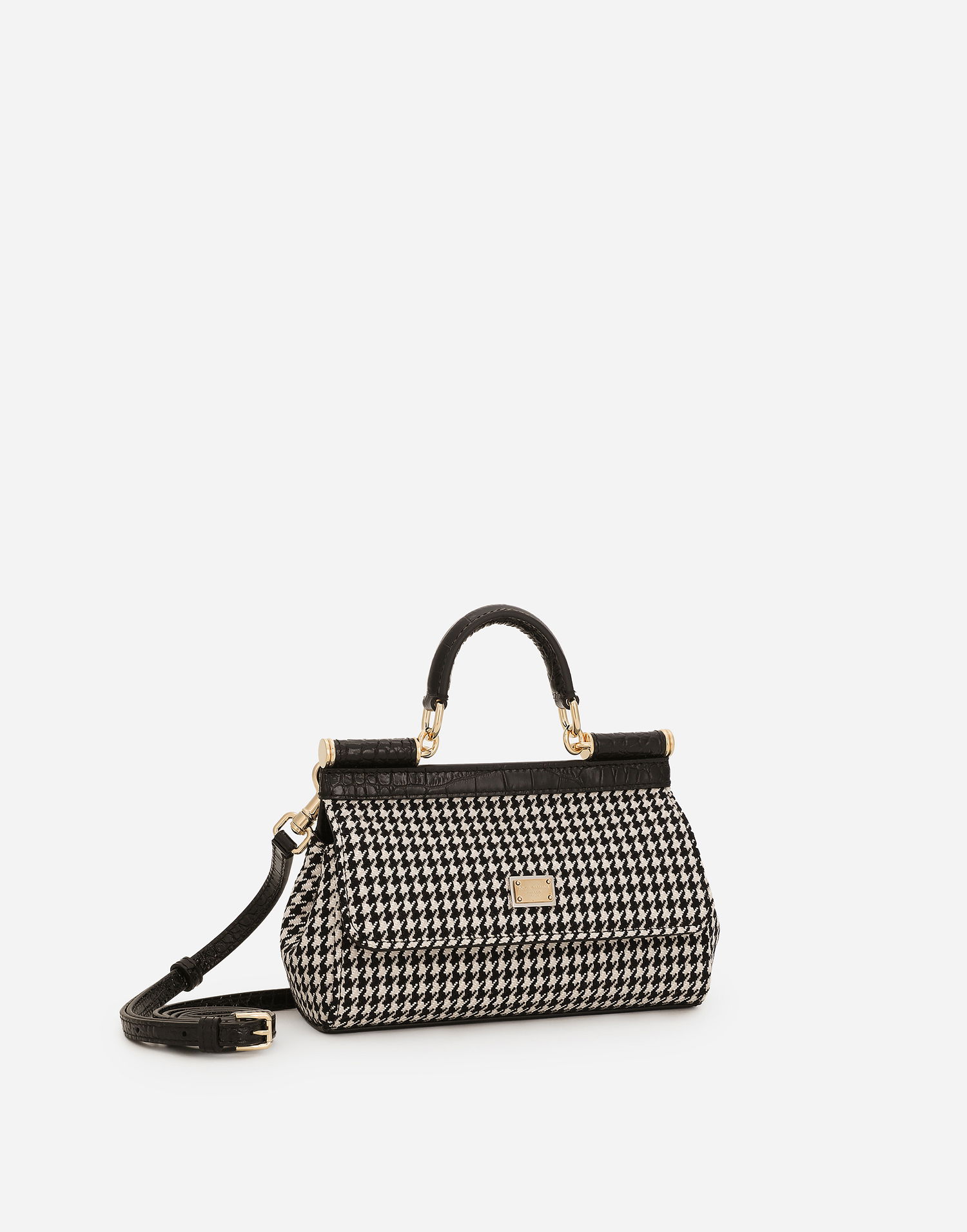 Håndtaske Dolce & Gabbana Small Sicily Handbag Flerfarvet | BB7116AV919HW5FG, 1