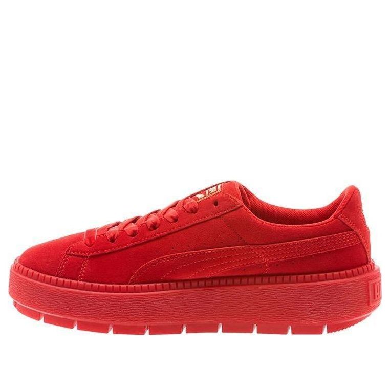 Sneakers og sko Puma Suede Platform Trace Rød | 367045-01, 0