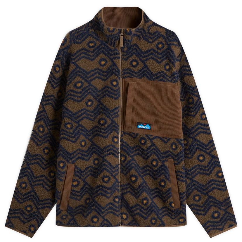 Jakke KAVU Wayside Fleece Jacket Brun | 5209-2733