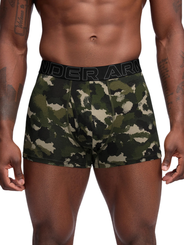 Boksere Under Armour Performance Cotton Boxer Briefs 3-Pack with Print Flerfarvet | 1383892-391, 1